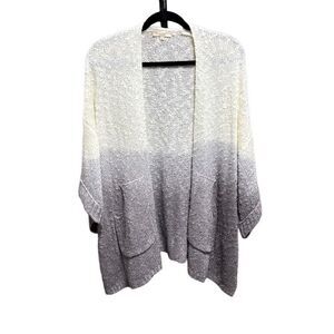 Easel Women’s Multi Sweater Cardigan Size Medium NEW